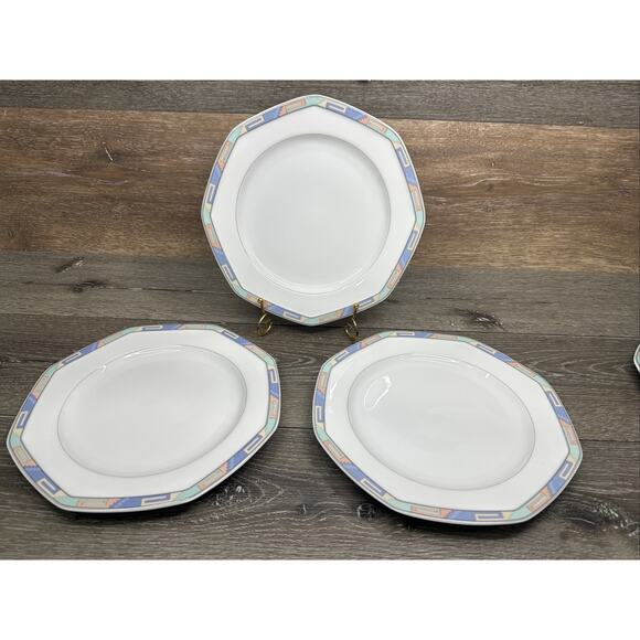 Christopher Stuart SOUTHWEST Y0002 Dinner Plate 10 3/8" Fine China~ Set Of 3 - Picture 2 of 9
